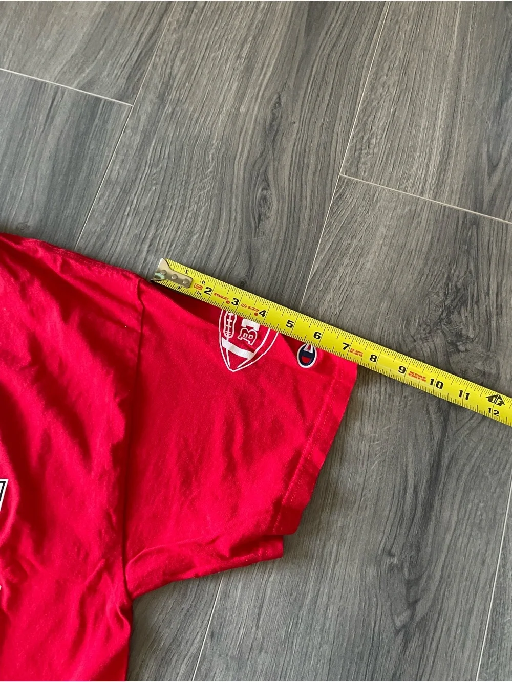 Red Rutgers University Scarlet Knights Football t-shirt Men’s size large Vintage - Picture 6 of 6